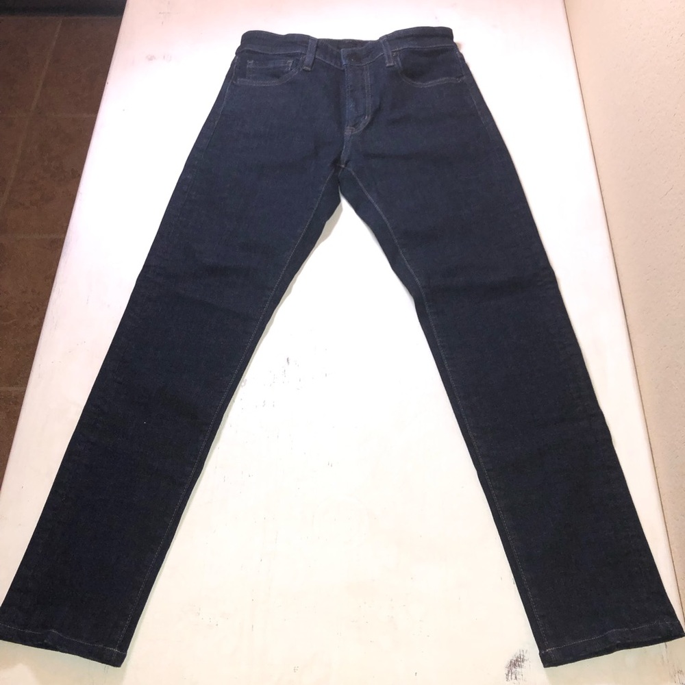 Uniqlo Men's Jeans, Skinny, Low rise, Ultra Stretch, Tapered, See measurements